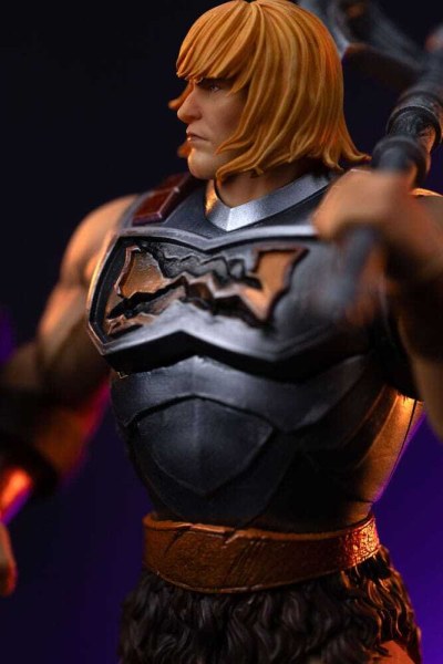 Masters of the Universe beeldje 1/10 Art Scale He-Man Battle Armor versie 23 cm