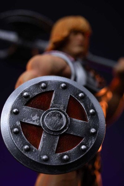 Masters of the Universe beeldje 1/10 Art Scale He-Man Battle Armor versie 23 cm