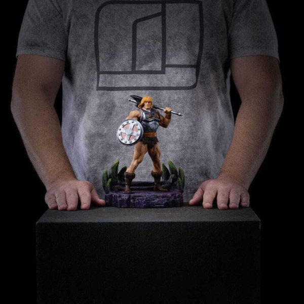 Masters of the Universe beeldje 1/10 Art Scale He-Man Battle Armor versie 23 cm