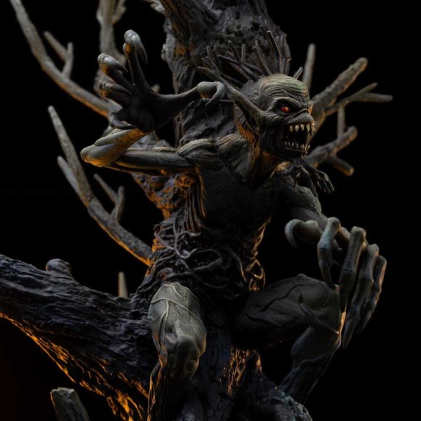 Iron Maiden beeldje 1/10 Deluxe BDS Art Scale Fear of the Dark Eddie 31 cm