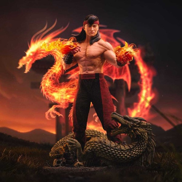 Mortal Kombat beeldje 1/10 Art Scale Liu Kang 23 cm