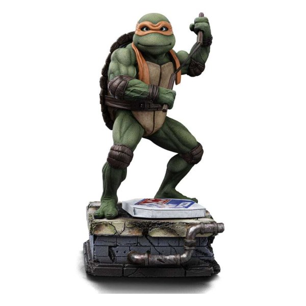Teenage Mutant Ninja Turtles beeldje op schaal 1/10, Art Scale Michelangelo, 19 cm
