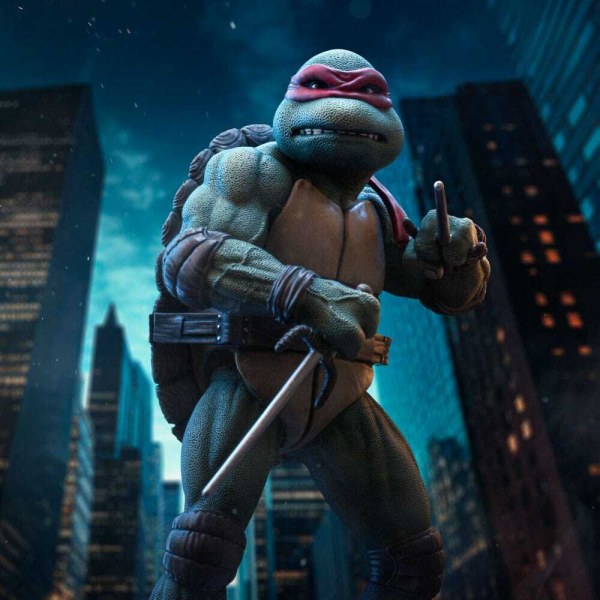 Teenage Mutant Ninja Turtles-beeldje op schaal 1/10 van Art Scale Raphael, 21 cm.