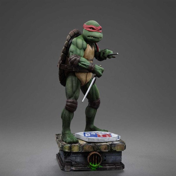 Teenage Mutant Ninja Turtles-beeldje op schaal 1/10 van Art Scale Raphael, 21 cm.