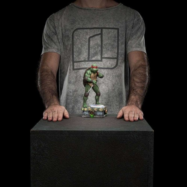 Teenage Mutant Ninja Turtles-beeldje op schaal 1/10 van Art Scale Raphael, 21 cm.