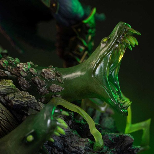 Beeldje Meesters van het Universum 1/10 Art Scale Deluxe Skeletor Losgelaten 23 cm