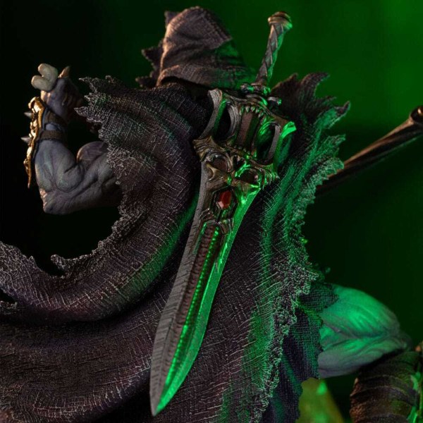 Beeldje Meesters van het Universum 1/10 Art Scale Deluxe Skeletor Losgelaten 23 cm
