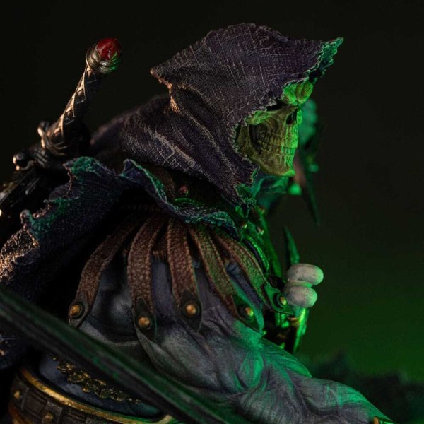 Beeldje Meesters van het Universum 1/10 Art Scale Deluxe Skeletor Losgelaten 23 cm