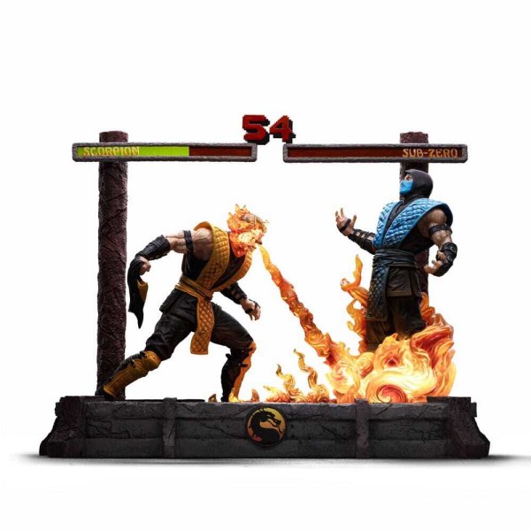 Mortal Kombat beeldje 1/10 Deluxe Art Scale Scorpion Fatality 27 cm