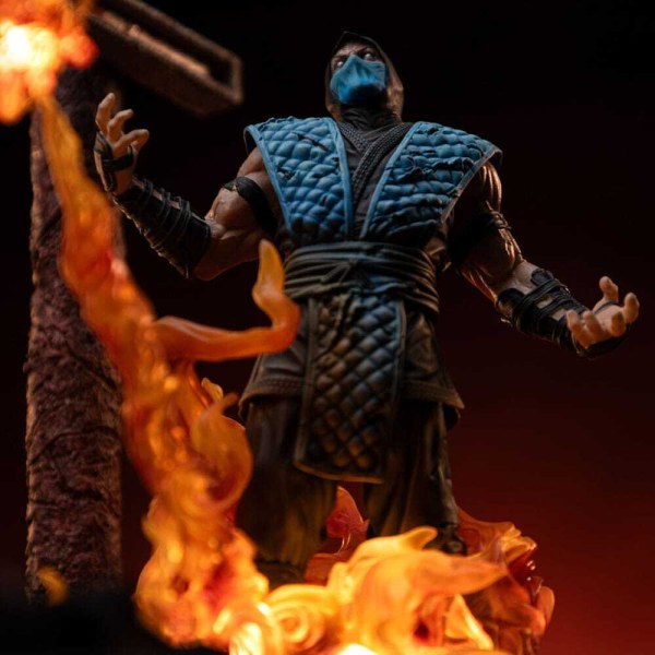 Mortal Kombat beeldje 1/10 Deluxe Art Scale Scorpion Fatality 27 cm