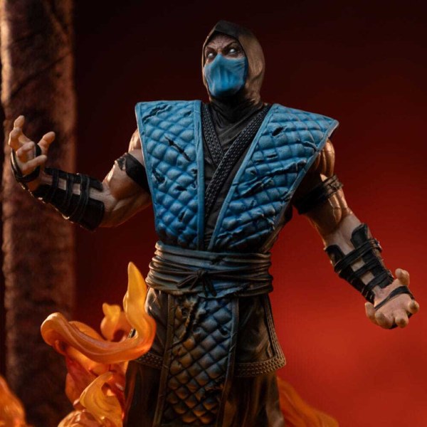 Mortal Kombat beeldje 1/10 Deluxe Art Scale Scorpion Fatality 27 cm