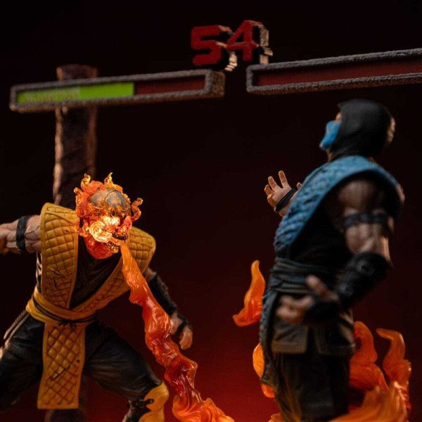 Mortal Kombat beeldje 1/10 Deluxe Art Scale Scorpion Fatality 27 cm