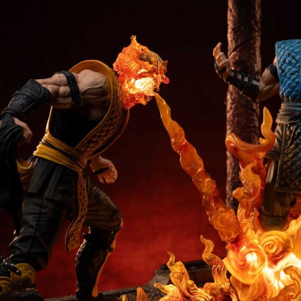 Mortal Kombat beeldje 1/10 Deluxe Art Scale Scorpion Fatality 27 cm