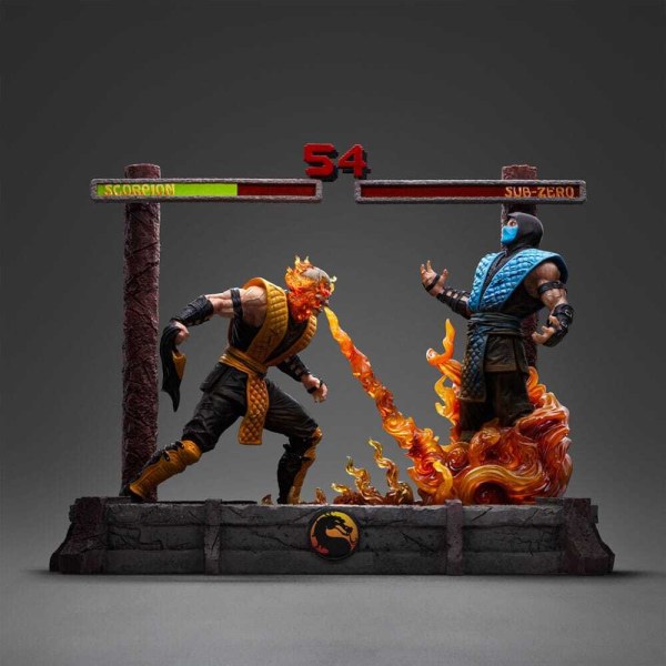 Mortal Kombat beeldje 1/10 Deluxe Art Scale Scorpion Fatality 27 cm