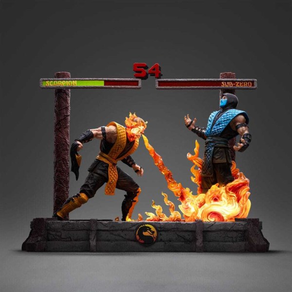 Mortal Kombat beeldje 1/10 Deluxe Art Scale Scorpion Fatality 27 cm