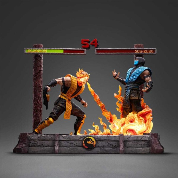 Mortal Kombat beeldje 1/10 Deluxe Art Scale Scorpion Fatality 27 cm