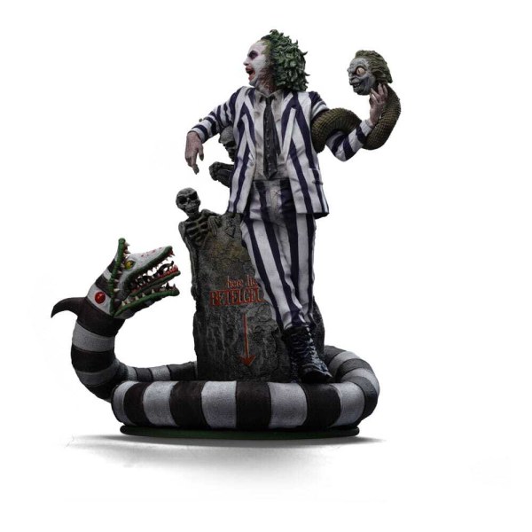Beetlejuice- Art Scale 19 cm - Iron Studios Beetlejuice