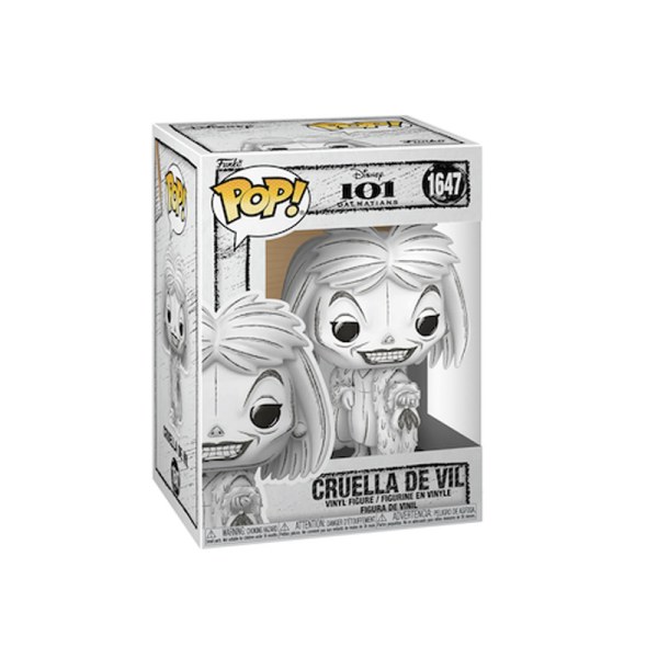 FUNKO POP! 1647 Geschetste Cruella De Vil - Disney 101 Dalmatiërs