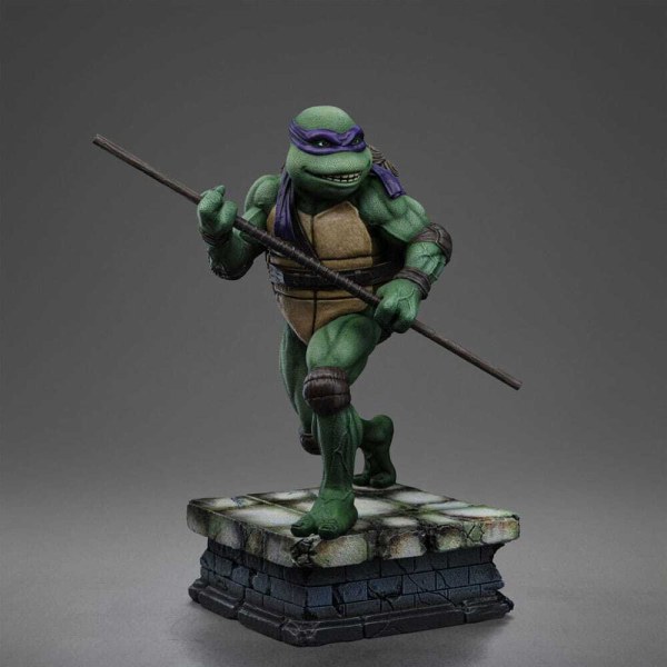 Teenage Mutant Ninja Turtles beeldje op Art Scale 1/10 van Donatello, 18 cm.