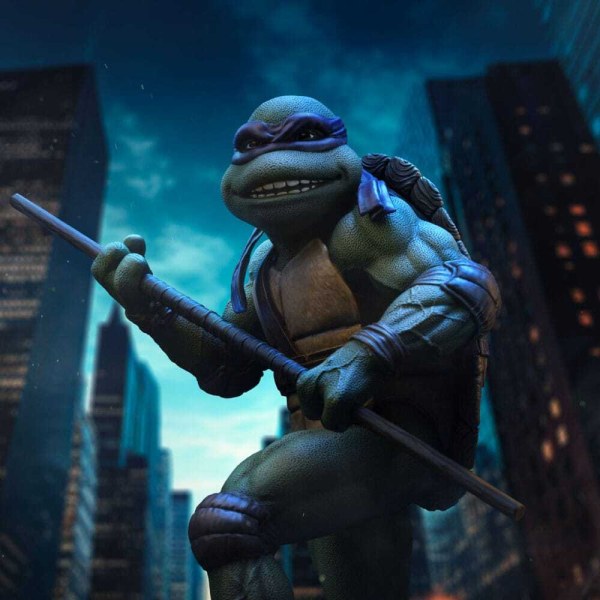 Teenage Mutant Ninja Turtles beeldje op Art Scale 1/10 van Donatello, 18 cm.