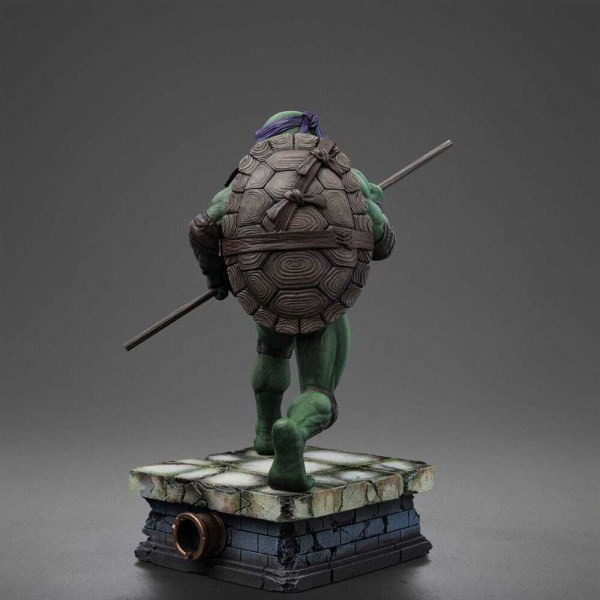 Teenage Mutant Ninja Turtles beeldje op Art Scale 1/10 van Donatello, 18 cm.
