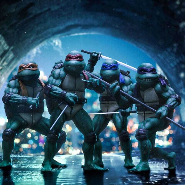 Teenage Mutant Ninja Turtles beeldje op Art Scale 1/10 van Donatello, 18 cm.