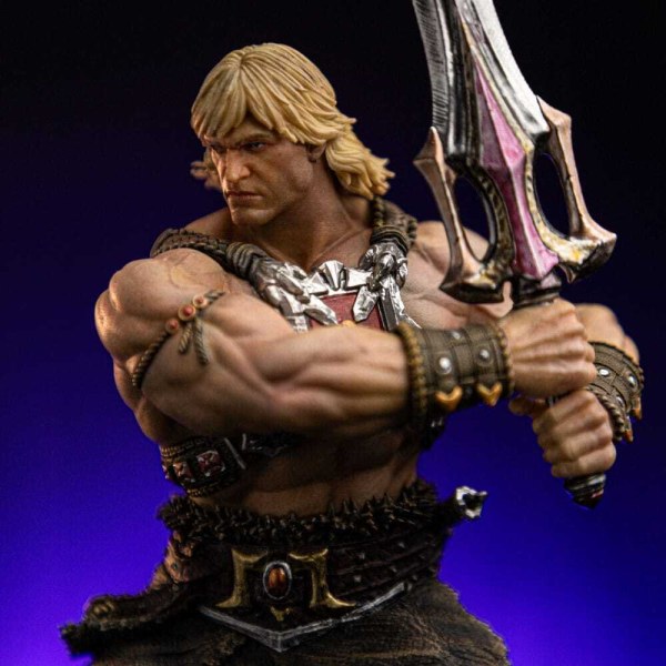 Beeldje Meesters van het Universum 1/10 Art Scale Deluxe He-Man Losgelaten 34 cm