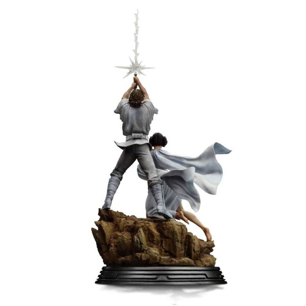 Star Wars beeldje 1/10 Deluxe Art Scale Luke en Leia 41 cm