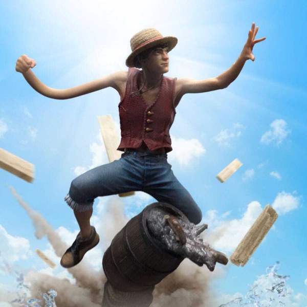 One Piece beeldje 1/10 Art Scale Luffy 23 cm