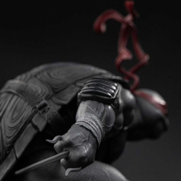 Ninja Turtles beeldje 1/10 Art Scale Raphael Zwart-wit variant 26 cm