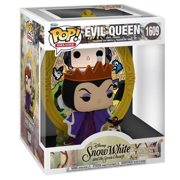 FUNKO POP Deluxe! 1609 Boze Koningin met Glas-in-lood - Disney Villains