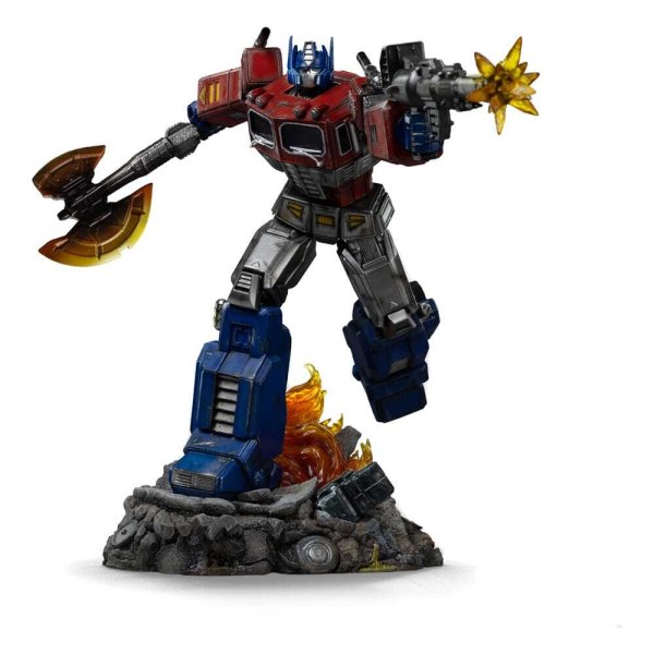 Transformers beeldje 1/20 Half Art Scale Optimus Prime 35 cm