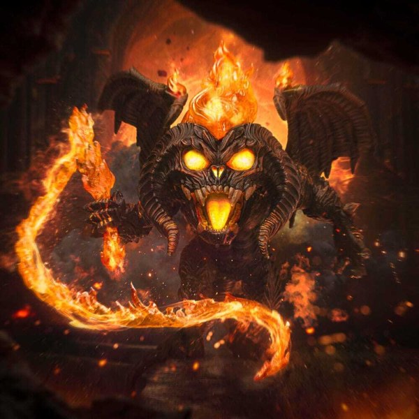 Lord of the Rings Mini Co. PVC Balrog-figuurtje, 17 cm