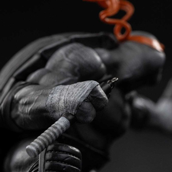 Ninja Turtles beeldje 1/10 Art Scale Michelangelo Zwart-wit variant 26 cm