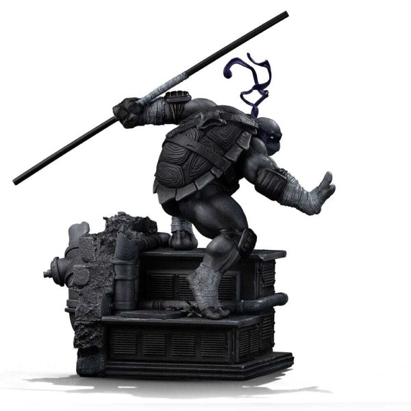 Ninja Turtles beeldje 1/10 Art Scale Donatello Zwart-wit variant 26 cm
