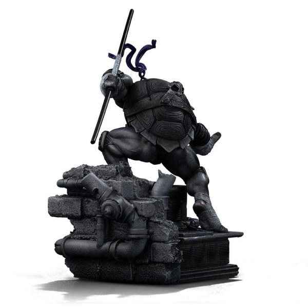 Ninja Turtles beeldje 1/10 Art Scale Donatello Zwart-wit variant 26 cm