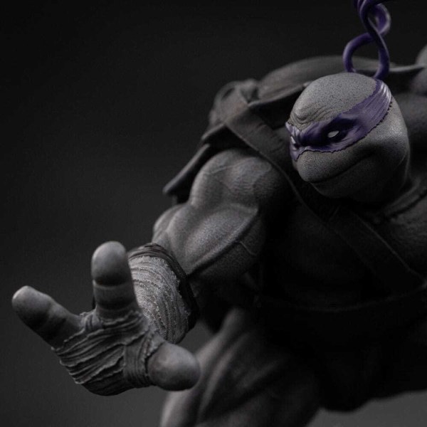 Ninja Turtles beeldje 1/10 Art Scale Donatello Zwart-wit variant 26 cm