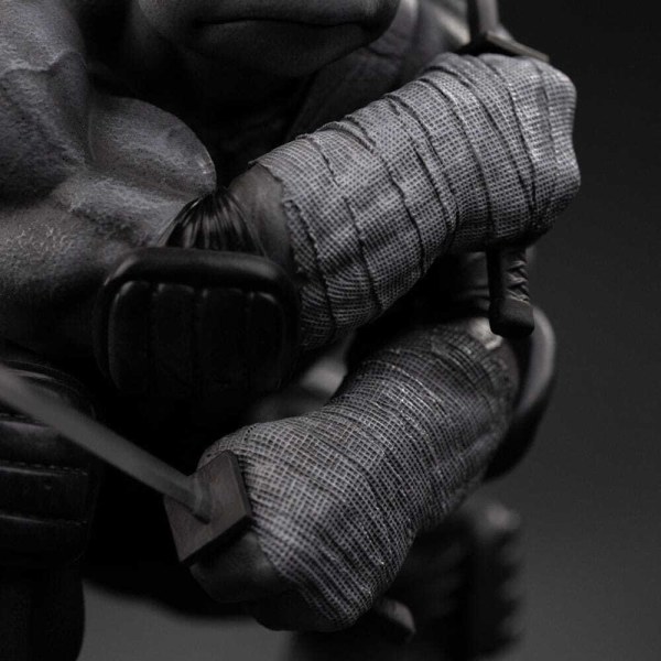 Ninja Turtles beeldje 1/10 Art Scale Leonardo Zwart-wit variant 26 cm