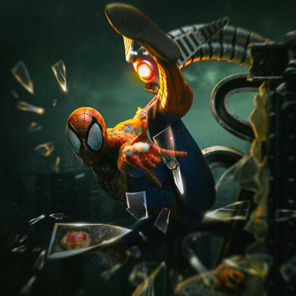 Spider-Man beeldje 1/10 Art Scale Spider-Man 10e jubileum 29 cm