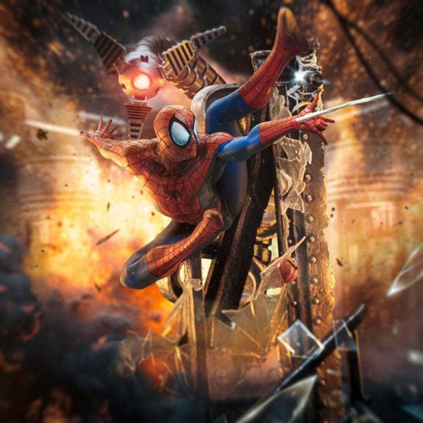 Spider-Man beeldje 1/10 Art Scale Spider-Man 10e jubileum 29 cm