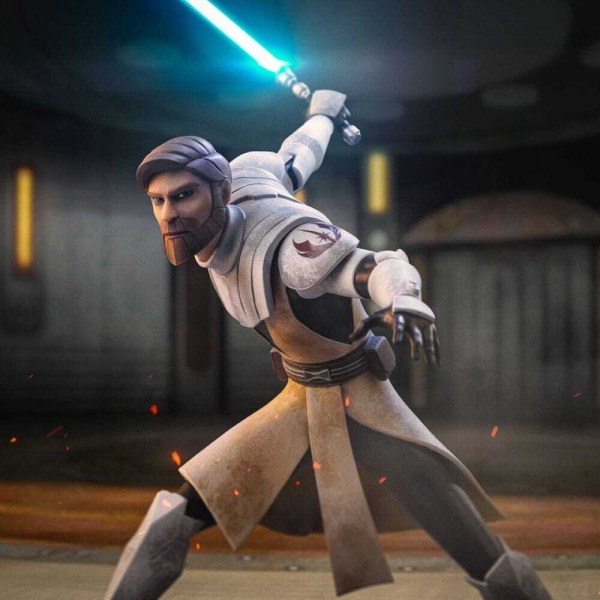 Estatuilla de Star Wars 1/10 Deluxe Art Scale Obi-Wan Kenobi 27 cm