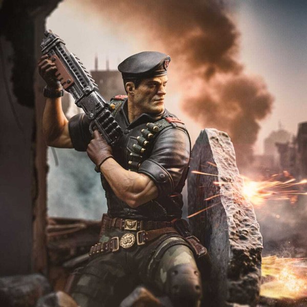 GI Joe beeldje 1/10 Art Scale Flint 19 cm
