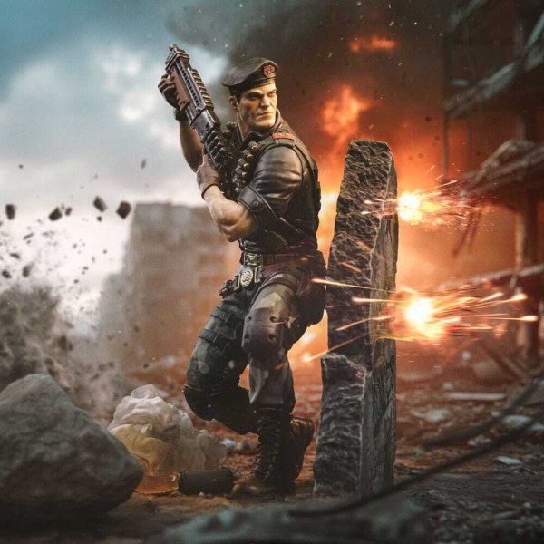 GI Joe beeldje 1/10 Art Scale Flint 19 cm