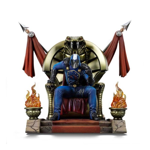 GI Joe beeldje 1/10 Art Scale Cobra Commander 25 cm