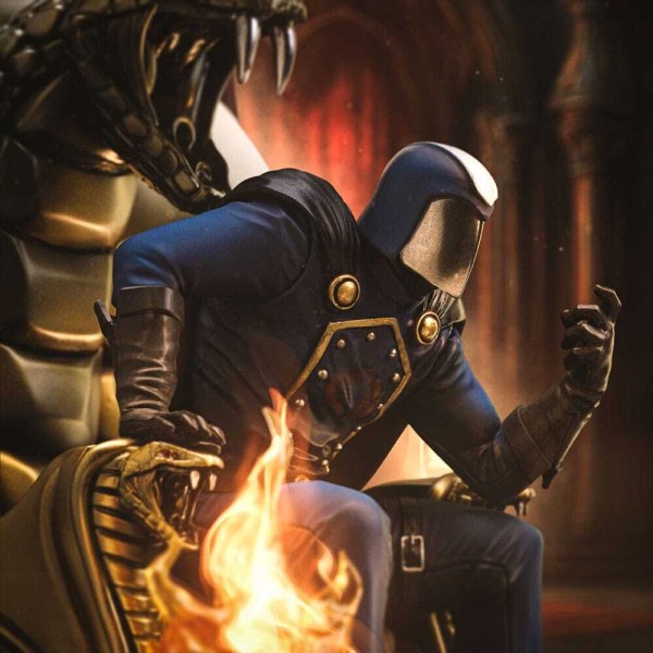 GI Joe beeldje 1/10 Art Scale Cobra Commander 25 cm