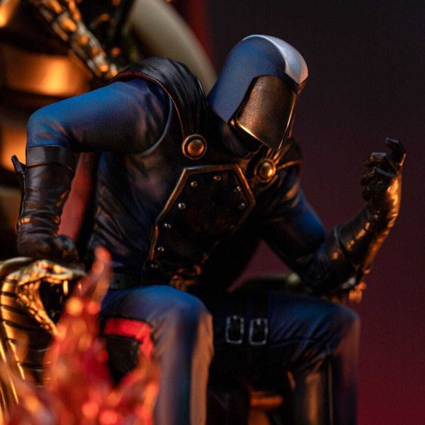 GI Joe beeldje 1/10 Art Scale Cobra Commander 25 cm