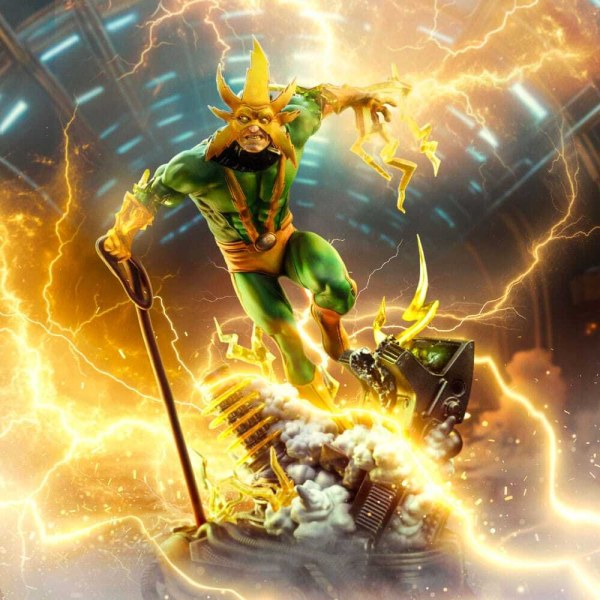 Spider-Man vs. Villains beeldje 1/10 Diorama BDS Art Scale Electro 25 cm