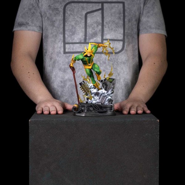 Spider-Man vs. Villains beeldje 1/10 Diorama BDS Art Scale Electro 25 cm