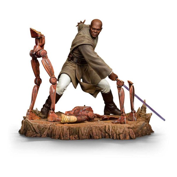 Star Wars beeldje 1/10 Art Scale Mace Windu 18 cm