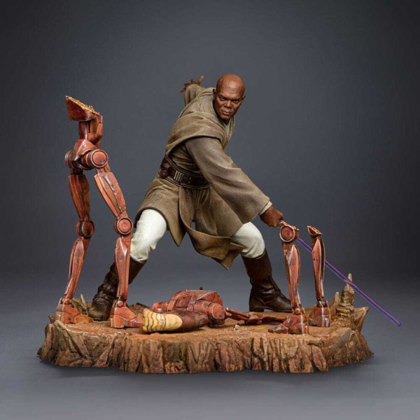 Star Wars beeldje 1/10 Art Scale Mace Windu 18 cm